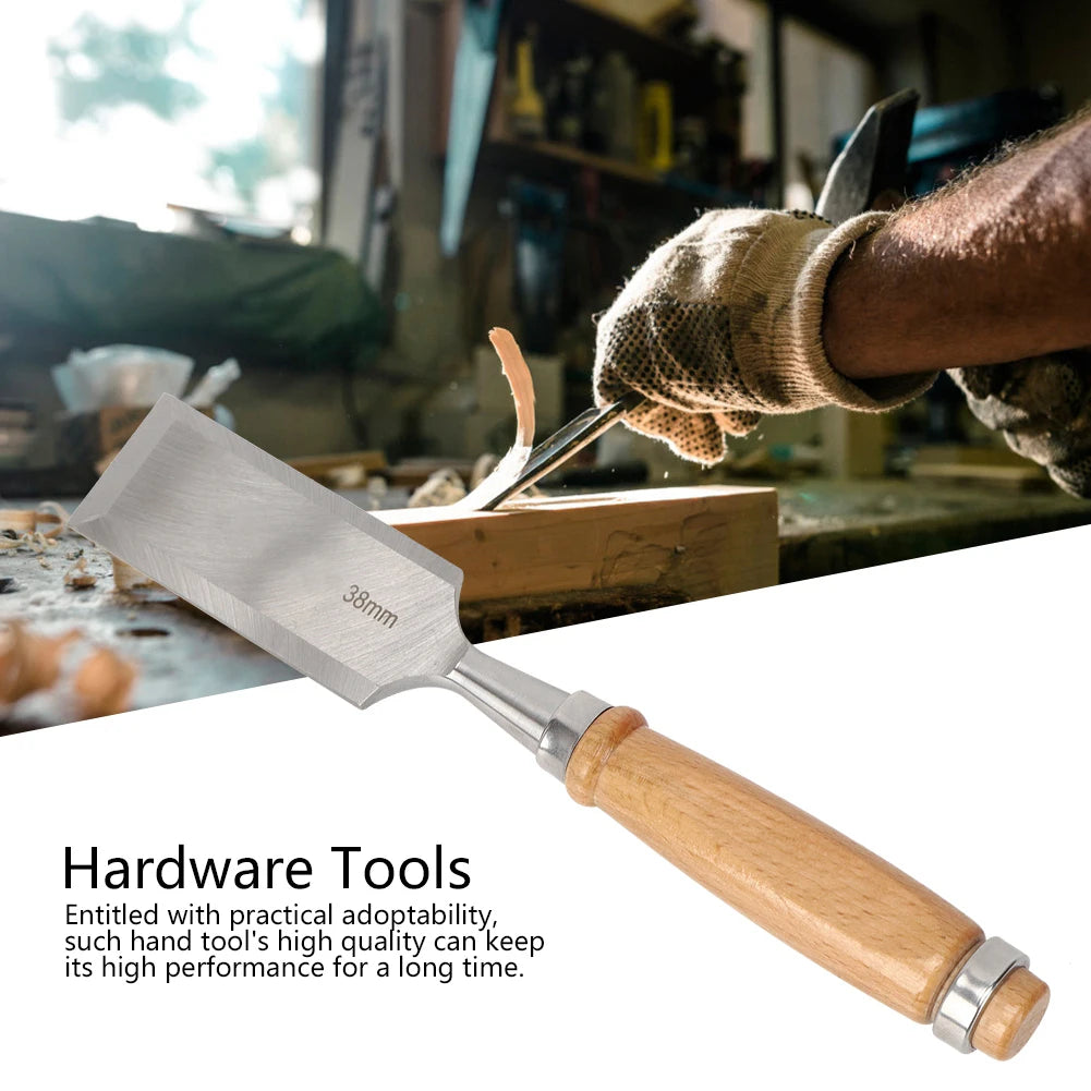 38mm Flat Wood Chisel – Chrome Alloy Steel Woodworking Tool