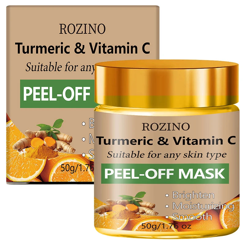 ROZINO Turmeric & Vitamin C Peel-Off Face Mask 50g