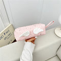 Star Print Angel Wing Pencil Case – Large Canvas Pen Pouch
