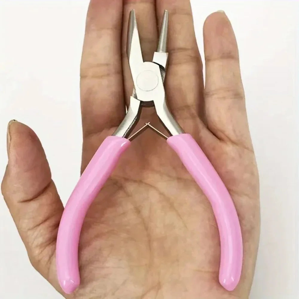 5-Inch Round Concave Pliers | Precision Jewelry Wire Loop Tool