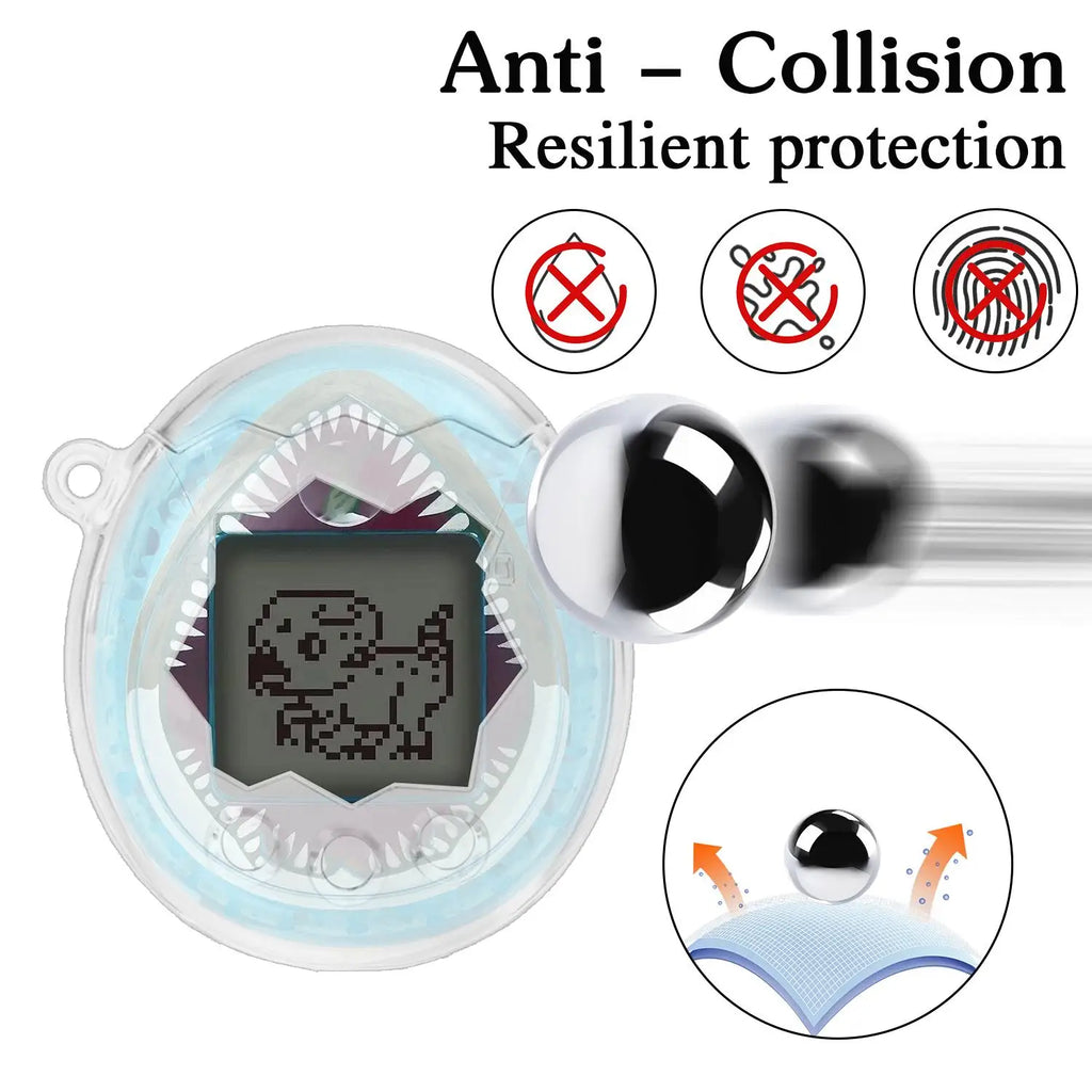 Clear Shockproof Case for Tamagotchi Paradise | PC Protector