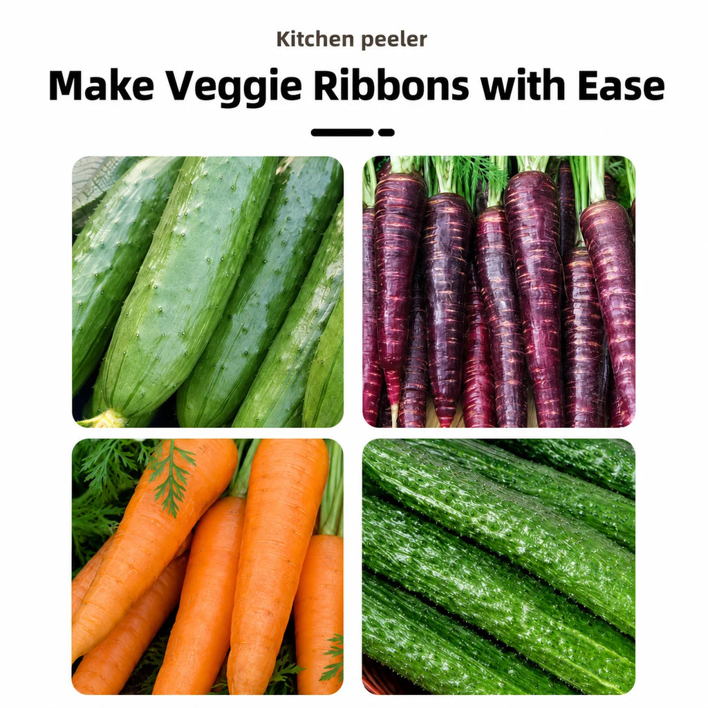 Rose Vegetable Curler & Spiral Slicer – Kitchen Garnish Tool