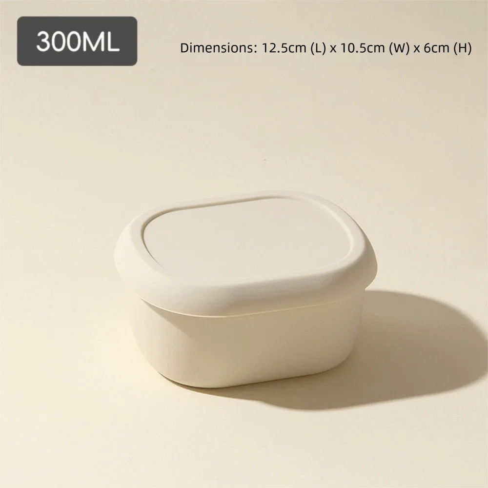BPA-Free Silicone Lunch Box with Lid | 200/300/600ml