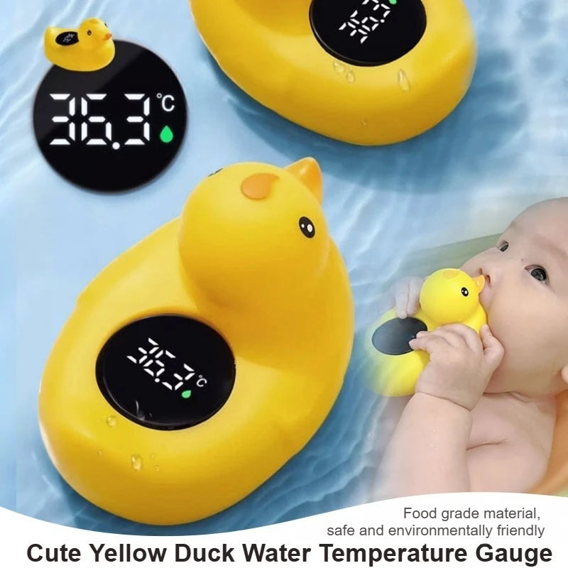 Baby Bath Duck Thermometer | Food-Grade Electronic Water Gauge
