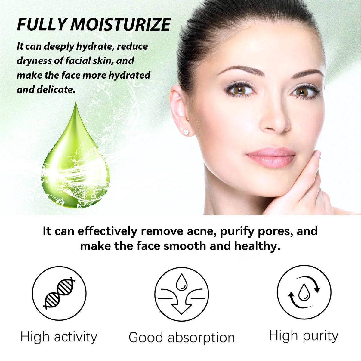 Hoygi Acne Face Cream & Serum Set – Oil Control & Pore Care