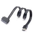 OULLX eSATA USB Combo to 22-Pin SATA Cable Adapter for 2.5" HDD