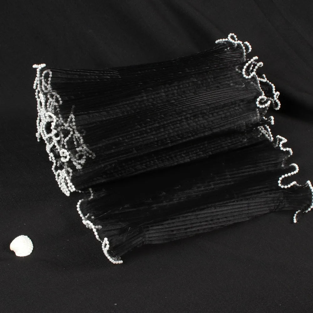 Pearl Lace Mesh Flower Wrapping Roll 28cm x 4 Yards