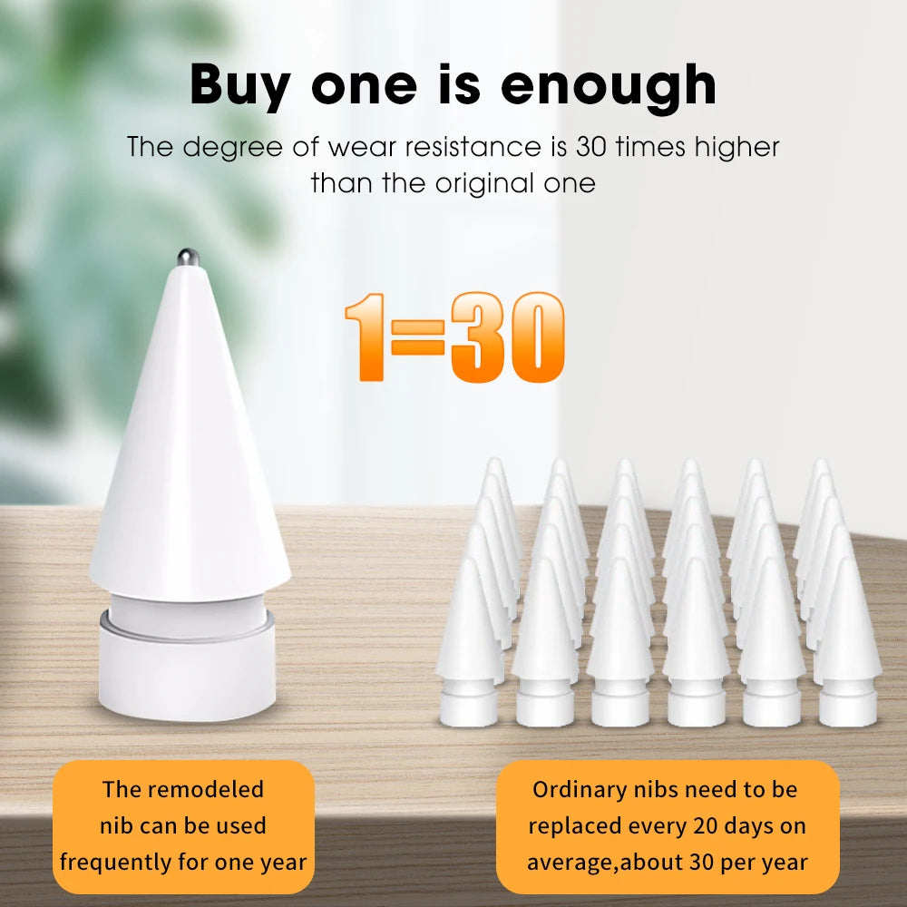 Apple Pencil Replacement Tips – 1st & 2nd Gen Spare Nibs