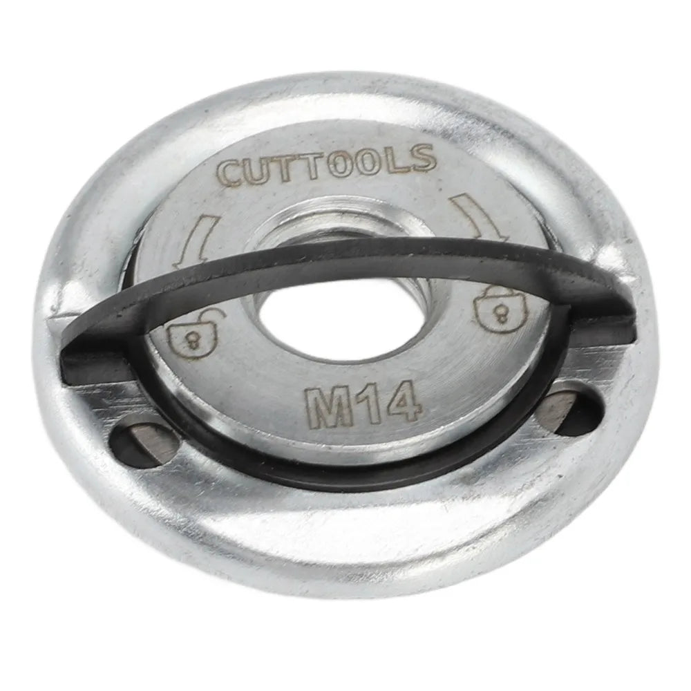 M14 Quick-Release Self-Locking Angle Grinder Flange Nuts 2-Pack