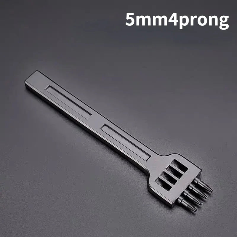 Leather Hole Punch Tool | DIY Stitching Punch 4/5/6mm