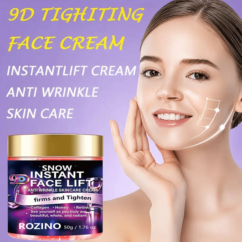 Rozino 9D Facial Lifting Firming Cream – Collagen & Retinol