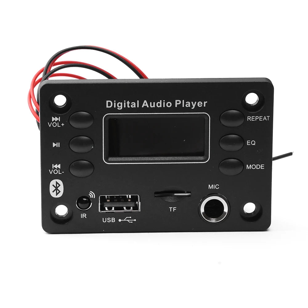 Bluetooth 5.0 MP3 Decoder Board 2×25W Amplifier with FM Radio