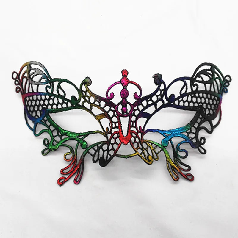 Elegant Venetian Lace Eye Mask – Masquerade & Carnival
