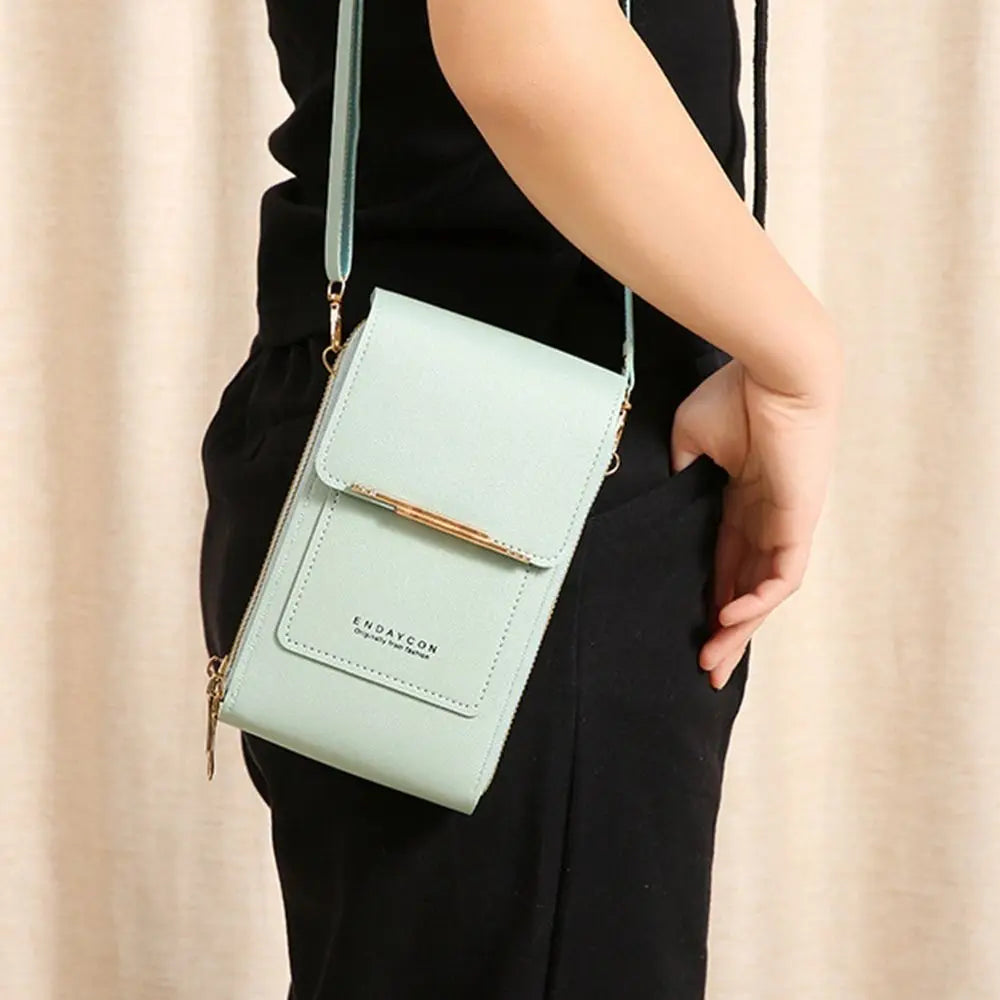 Women's RFID Touch Screen Crossbody Phone Bag | Travel Purse
