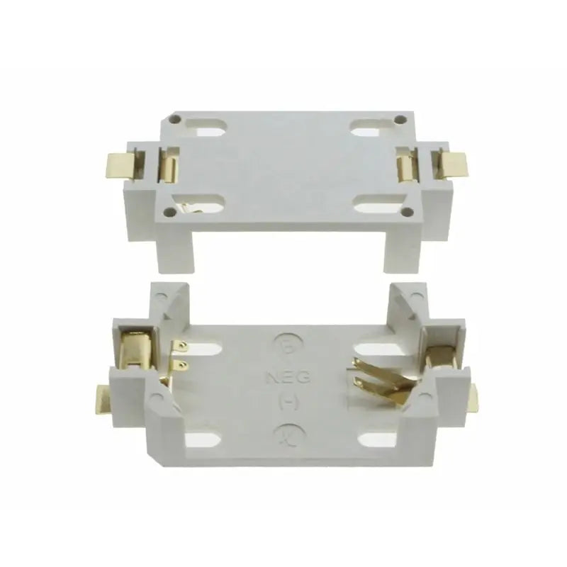 CR2450 Gold-Plated Coin Battery Holder Socket – 5-Pack