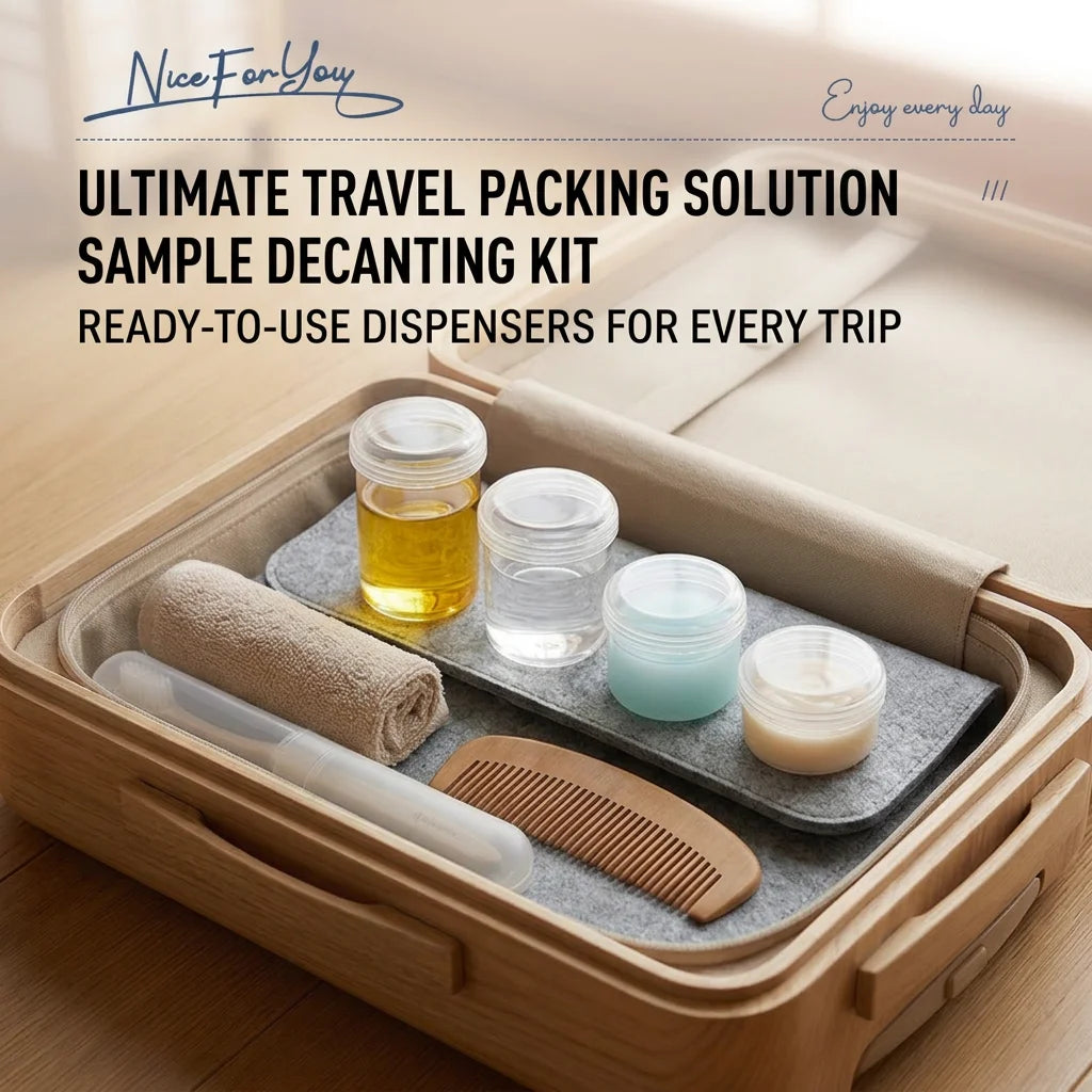 Refillable PP Sealed Jars 20–50ml | Travel Cosmetic Containers