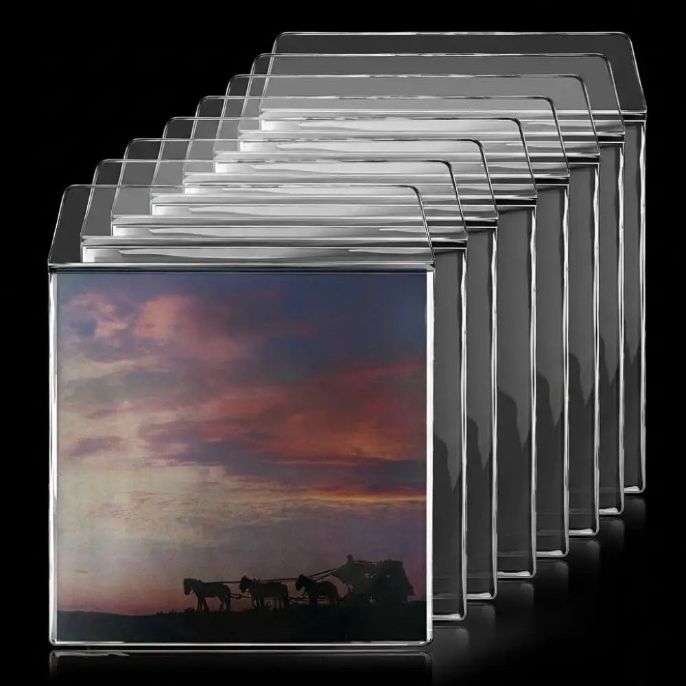 Resealable PVC Vinyl Record Sleeves – 7, 10 & 12 Inch LP Covers
