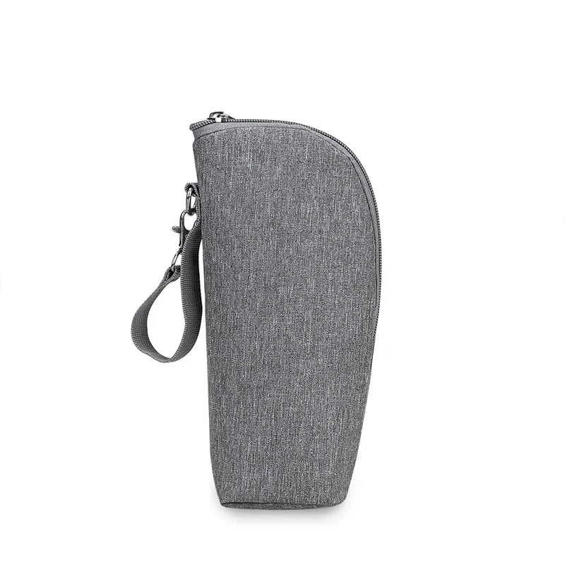 Insulated Baby Bottle Bag – Stroller Hanging Storage Pouch