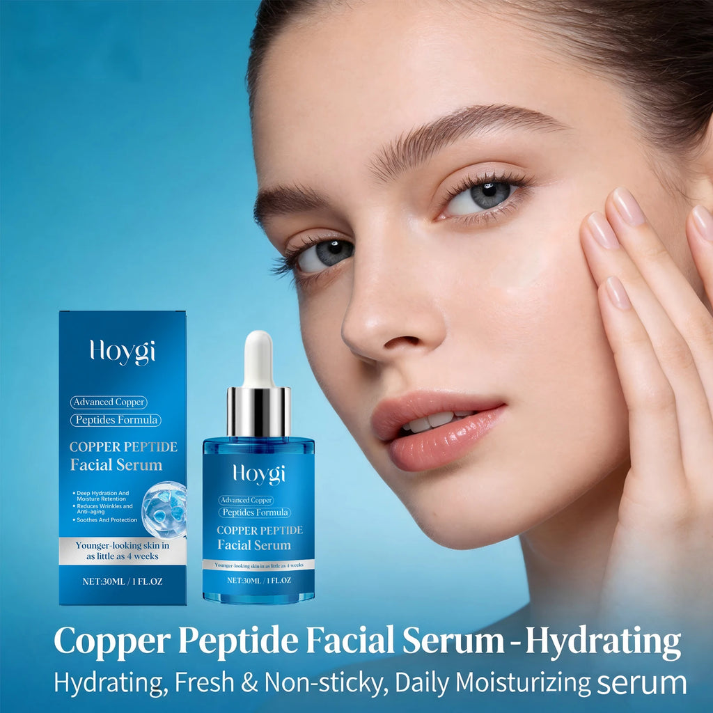 Hoygi Copper Peptide Facial Serum 30ml – Firm & Hydrate Skin