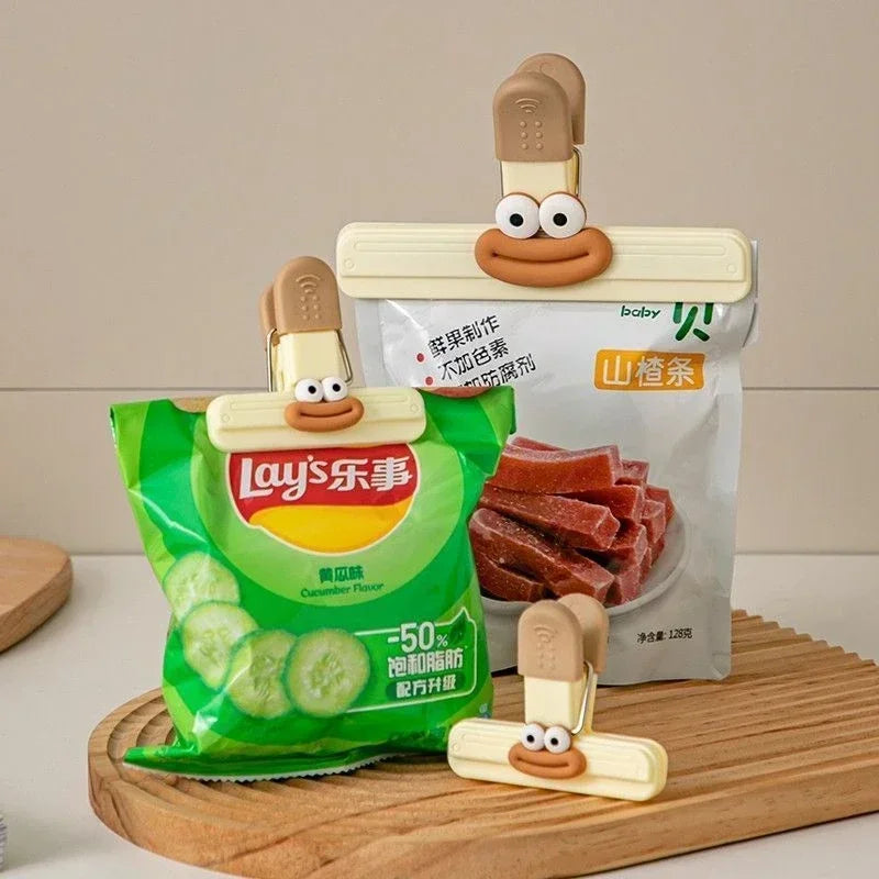 Creative Face Bag Sealing Clip – Fun Kitchen Food Storage