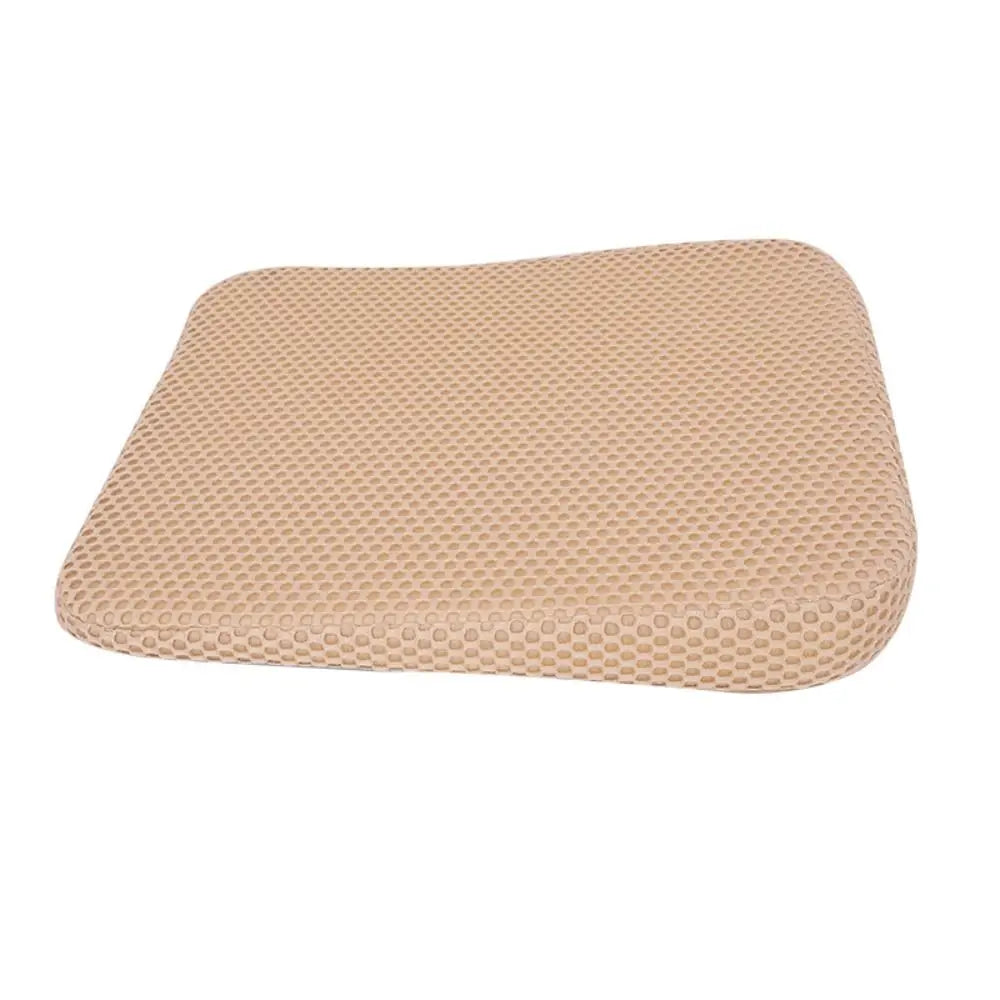 Honeycomb Memory Foam Mesh Car Seat Booster Cushion