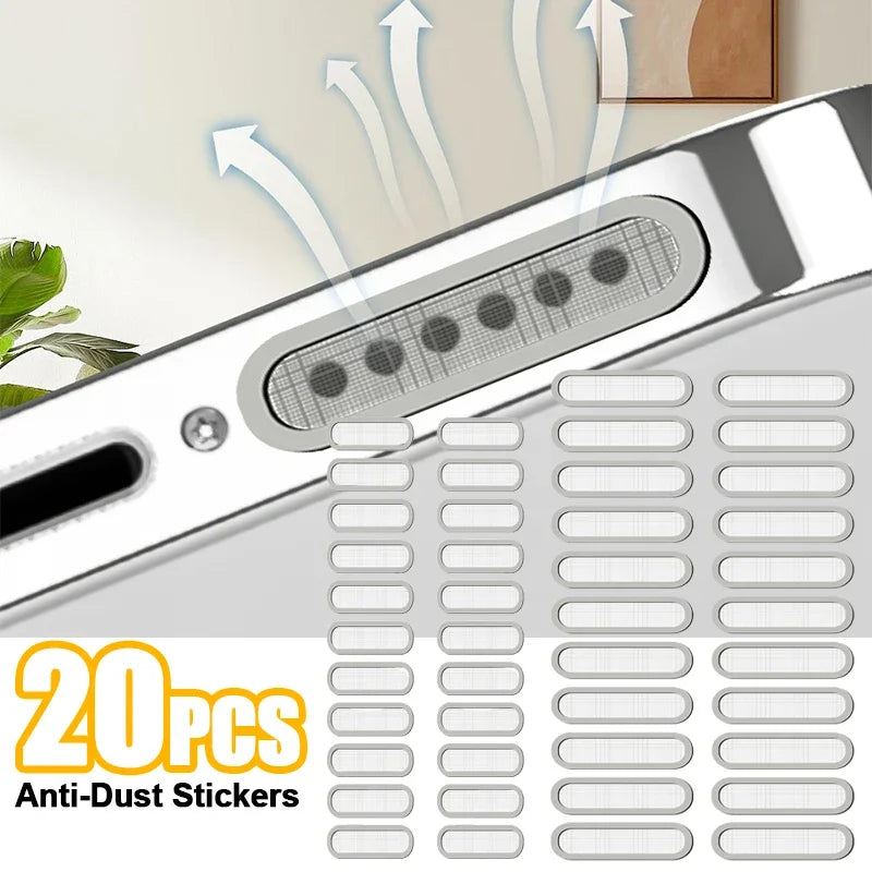 Phone Speaker Dustproof Net Sticker – iPhone Samsung Xiaomi