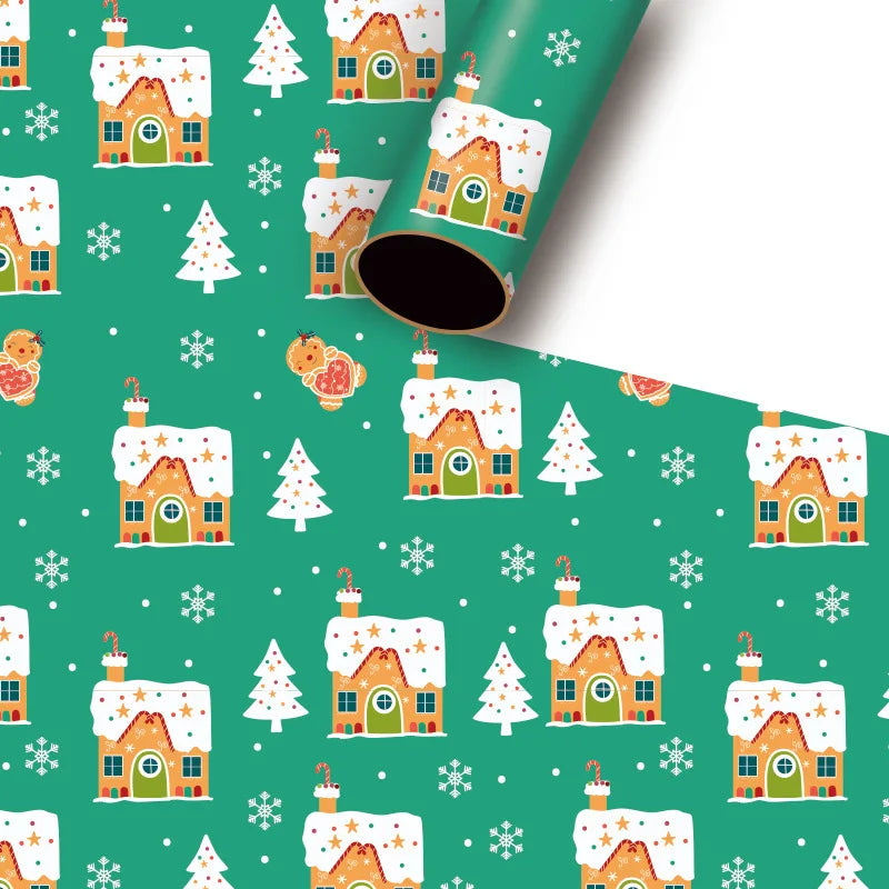Christmas Gift Wrapping Paper 50x70cm – Festive Holiday Wrap