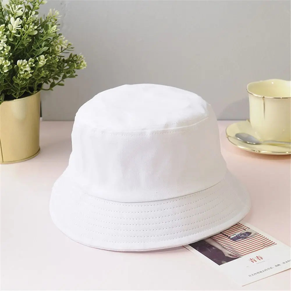 Foldable Wide Brim Bucket Sun Hat – Unisex, 17 Colors