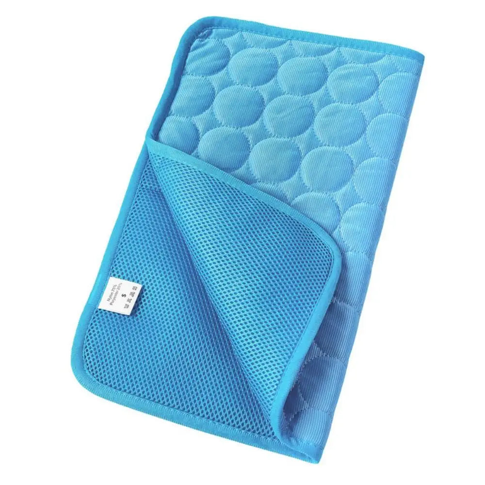 Ice Silk Pet Cooling Mat for Dogs & Cats – 6 Sizes & Colors