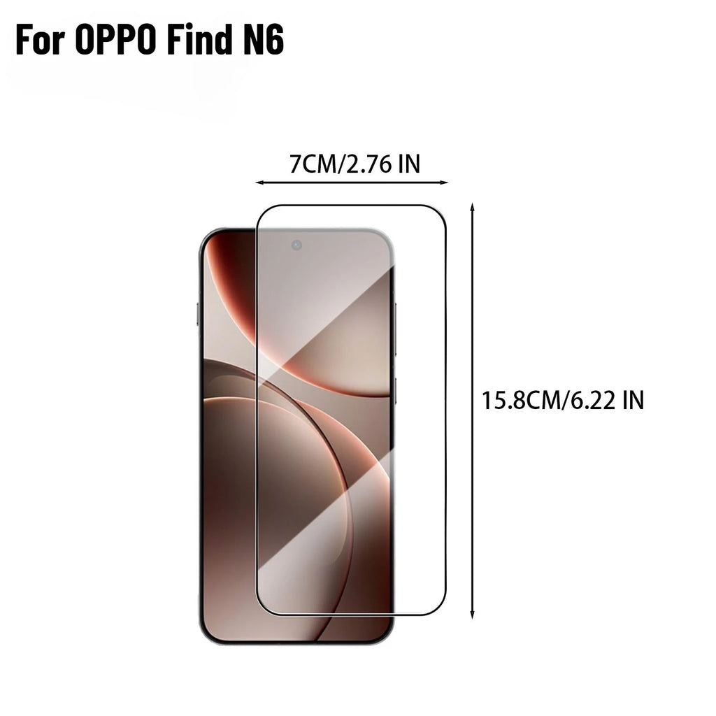 OPPO Find N6 Tempered Glass Screen Protector 9H HD – 1-4 Pack