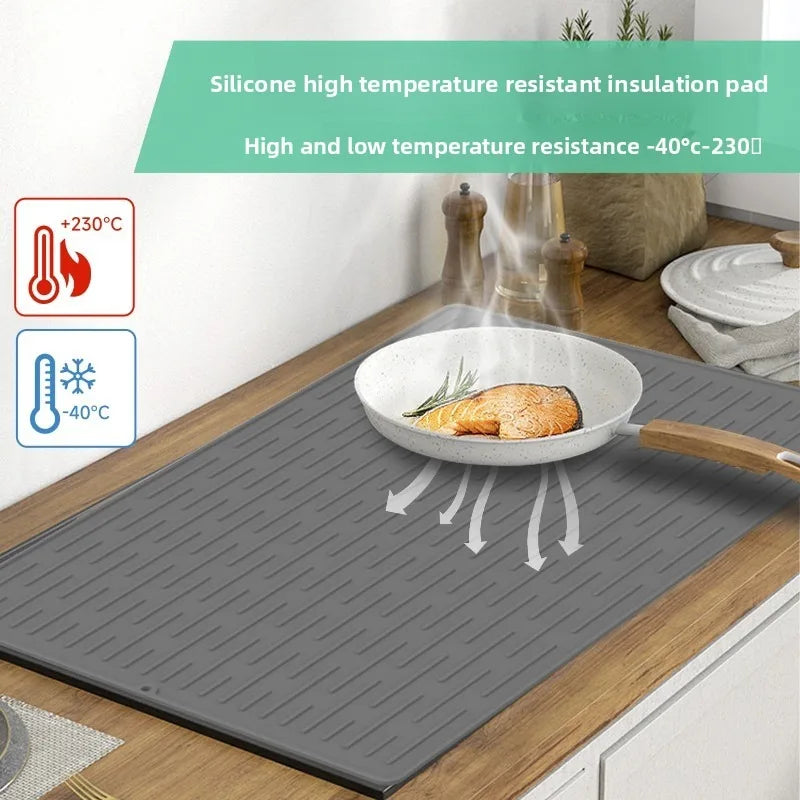 Large Silicone Stove Cover Mat 71x51cm – Cooktop Protector Pad
