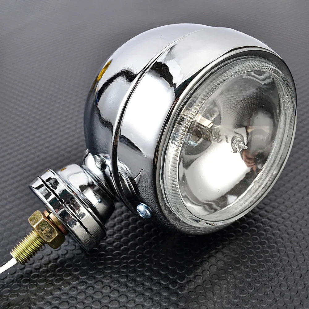 Motorcycle Fog Spot Light – Universal Harley Bobber Chopper Lamp