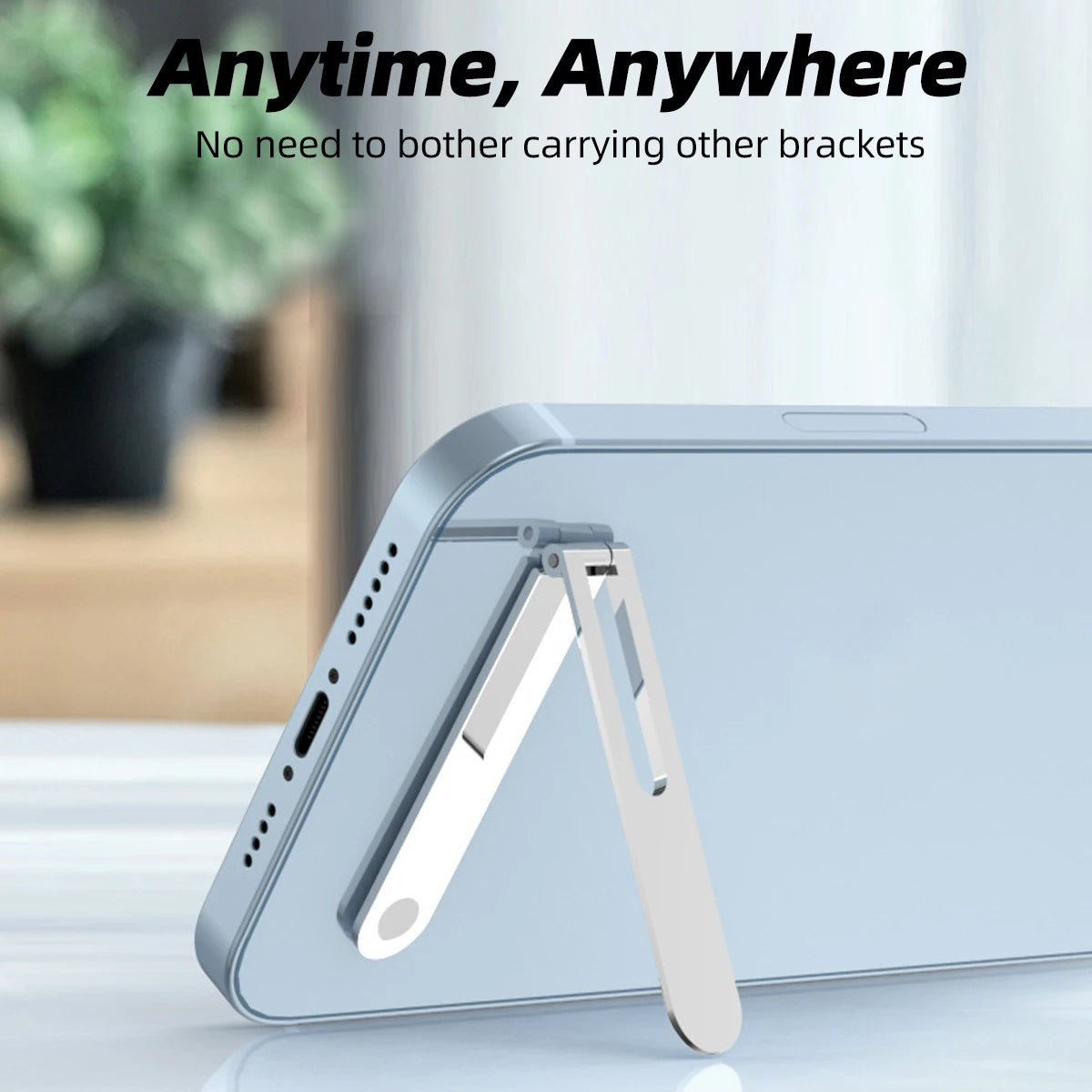 FONKEN Ultra-Thin Foldable Phone Holder Invisible Desk Stand