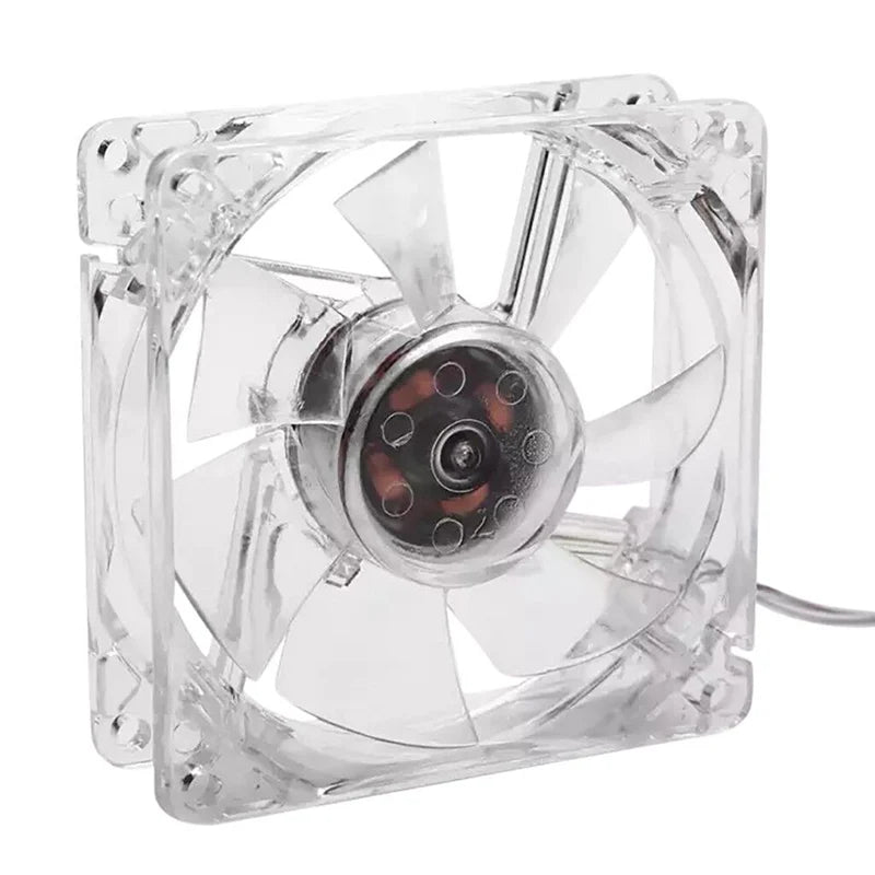 USB RGB Cooling Fan 5V – 8cm & 12cm LED Fan for PC & Pets