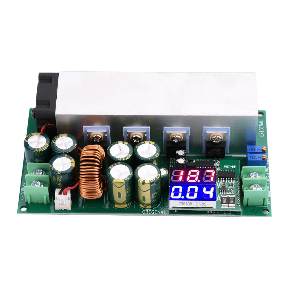 600W DC 12-80V 20A Step-Down Power Module CC/CV Display