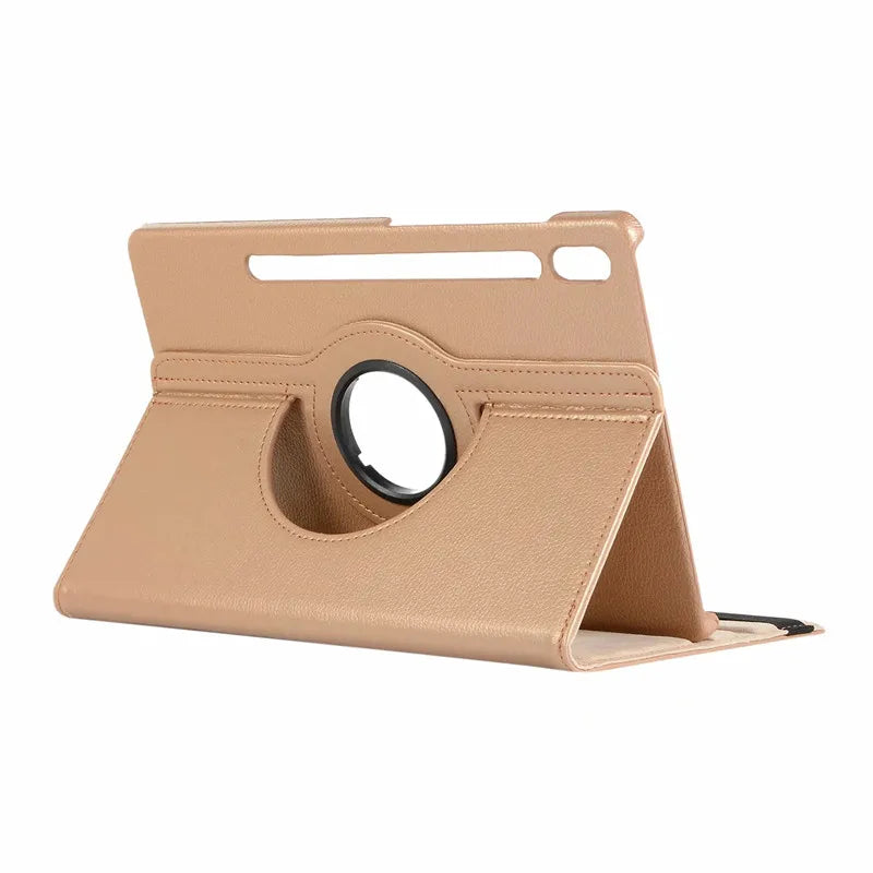 Samsung Galaxy Tab S10 FE Case 360° Rotating PU Leather Stand