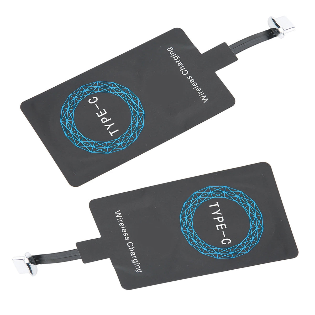 Type-C Wireless Charging Receiver Adapter – 2-Pack