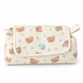 Cute Bear 3-Layer Pencil Case – Large Capacity Fabric Pouch