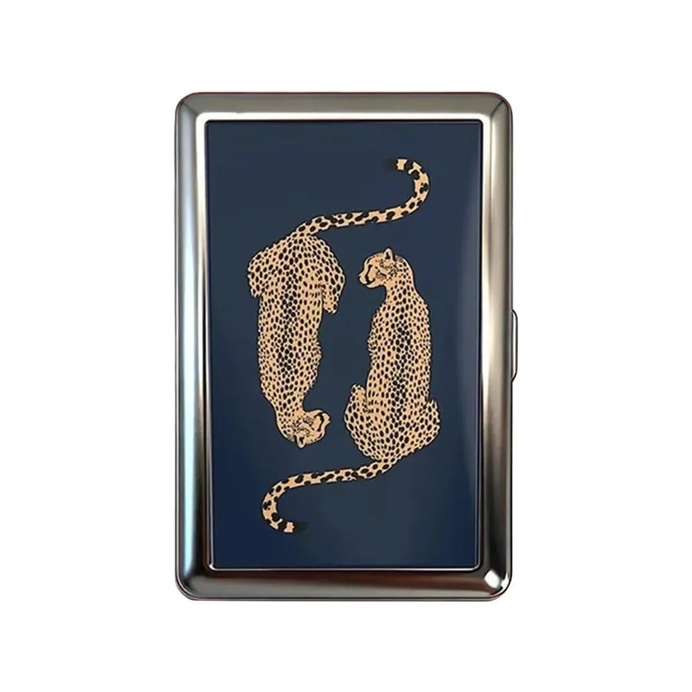 Vintage Metal Snap Card Case – ID & Credit Card Holder