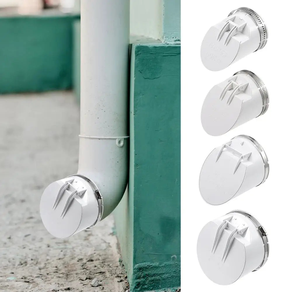 PVC Drain Pipe Cap 50–160mm | Anti-Odor Insect-Proof Cover