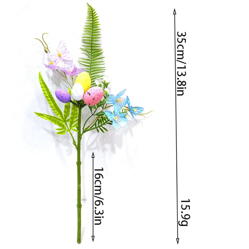 Easter Egg Branch with Rabbits – DIY Spring Flower Decor