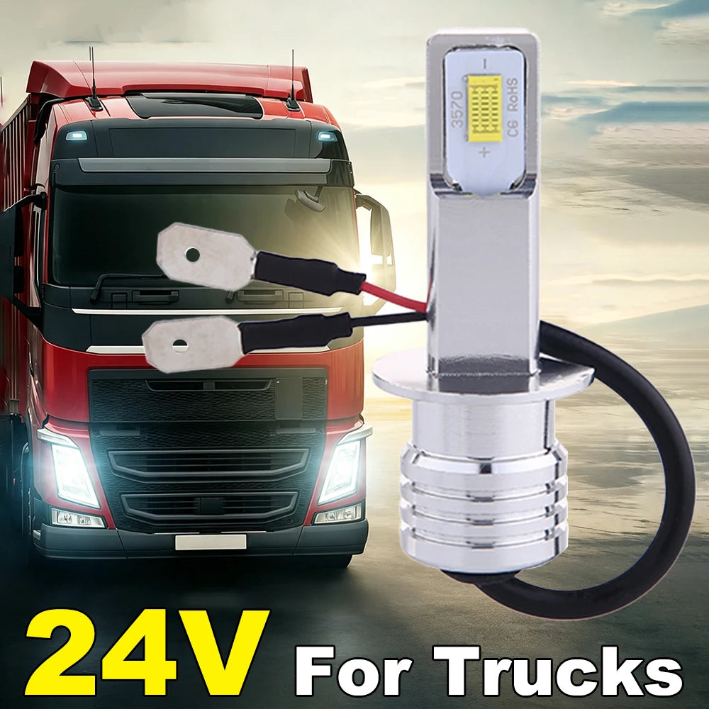 2-Pack H4 H7 H11 LED Headlight Bulbs 80W 26000LM | Pampsee