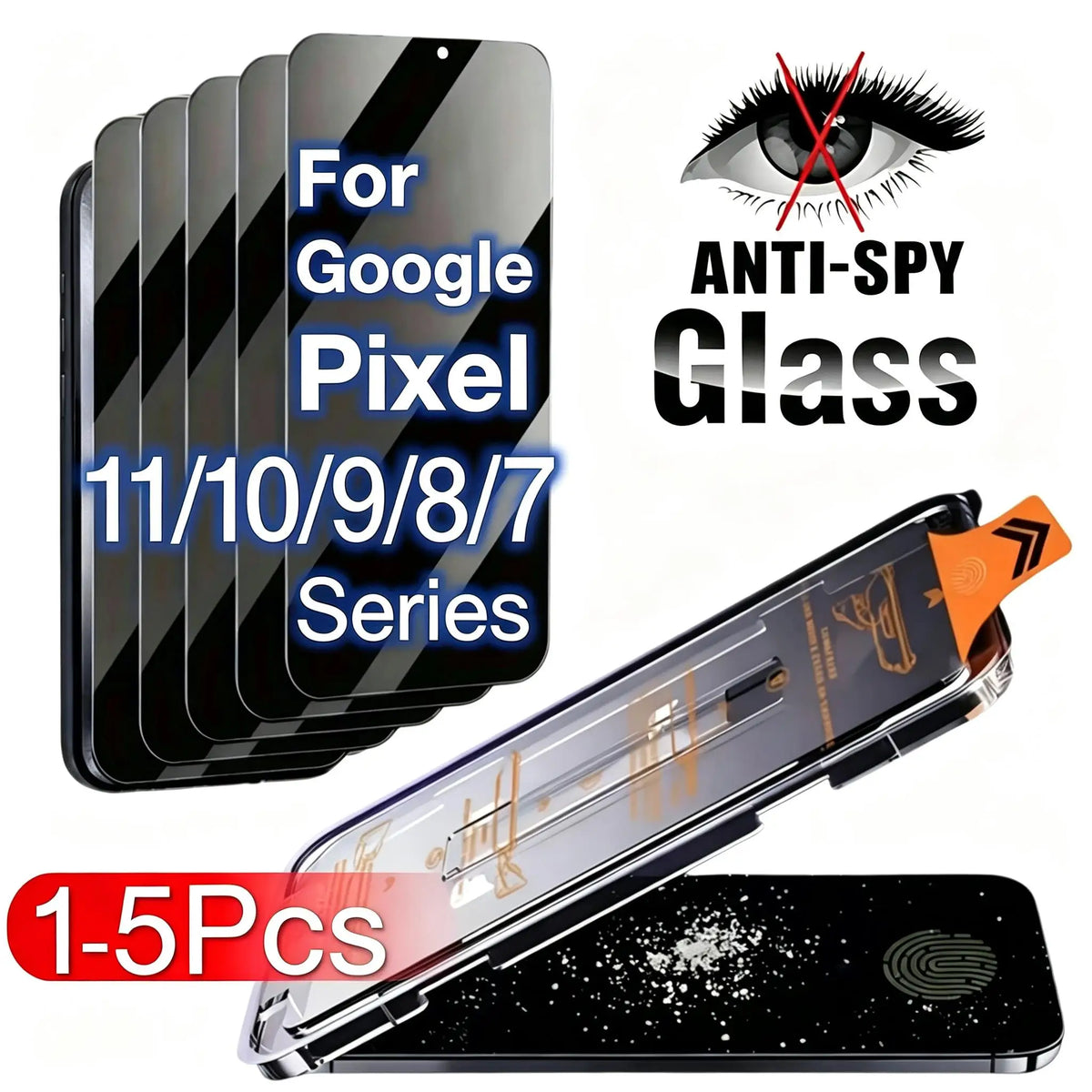Privacy Screen Protector Google Pixel – Anti-Spy Tempered Glass