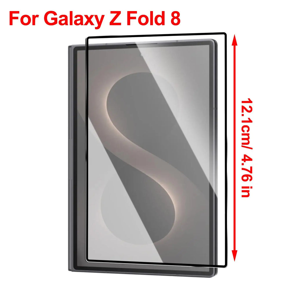 Samsung Galaxy Z Fold 8 Outer Screen Protector Tempered Glass