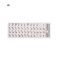Russian Keyboard Stickers – Waterproof Frosted PVC Layout