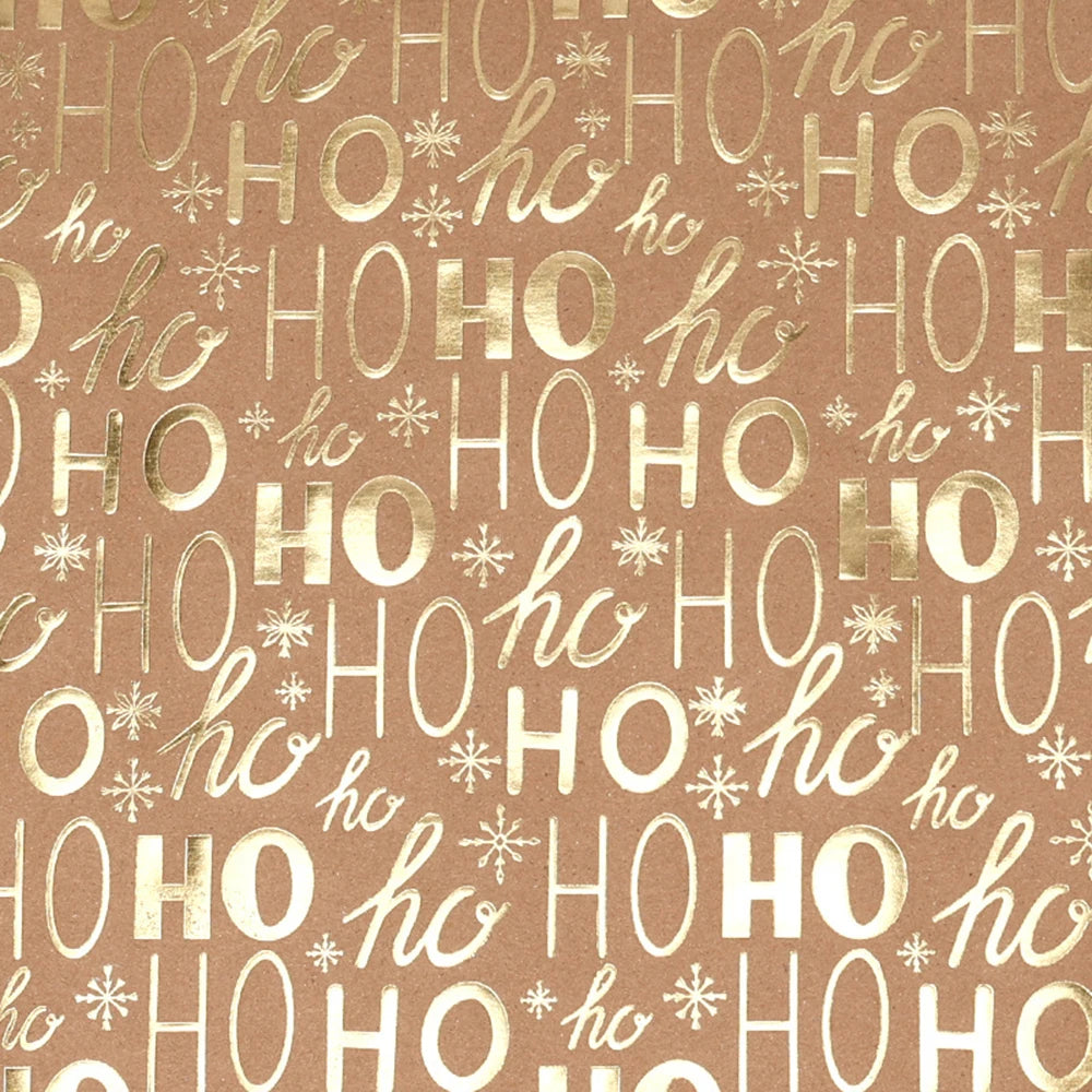 Metallic Gold Christmas Wrapping Paper Roll 300×43cm | Gift Wrap