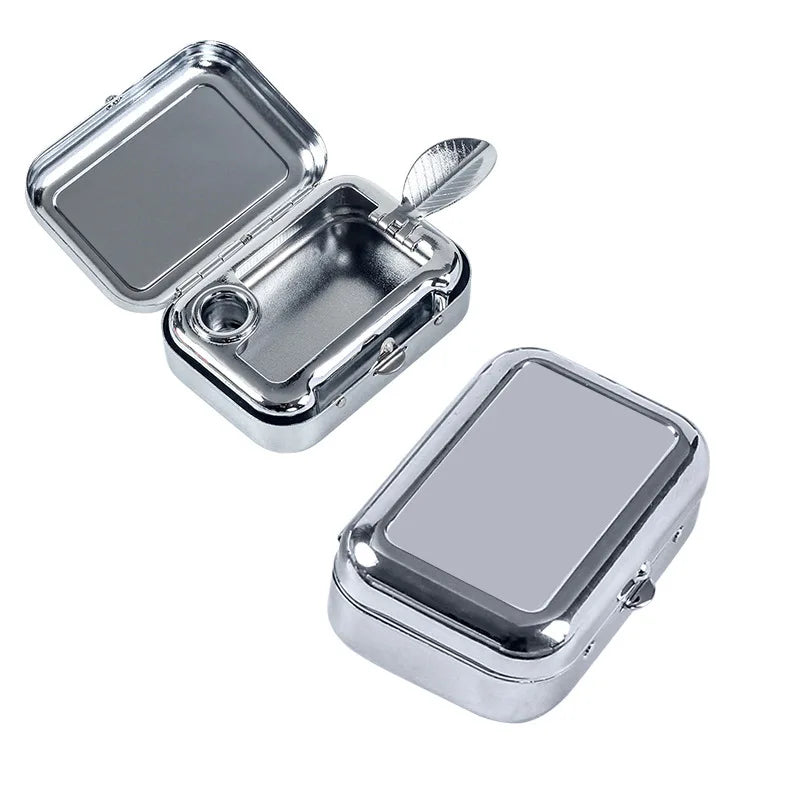 Mini Pocket Ashtray – Portable Colorful Metal | NIFTY