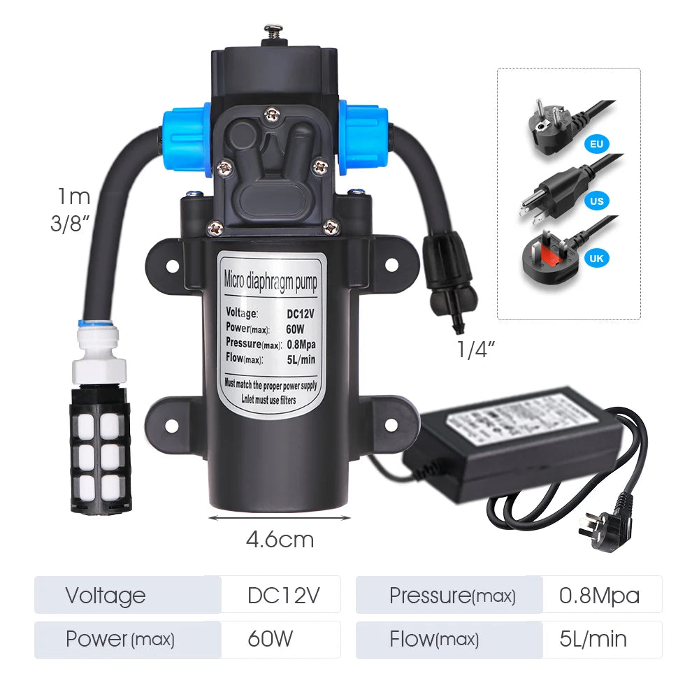 360° Flexible Garden Mist Spray Irrigation & Cooling System