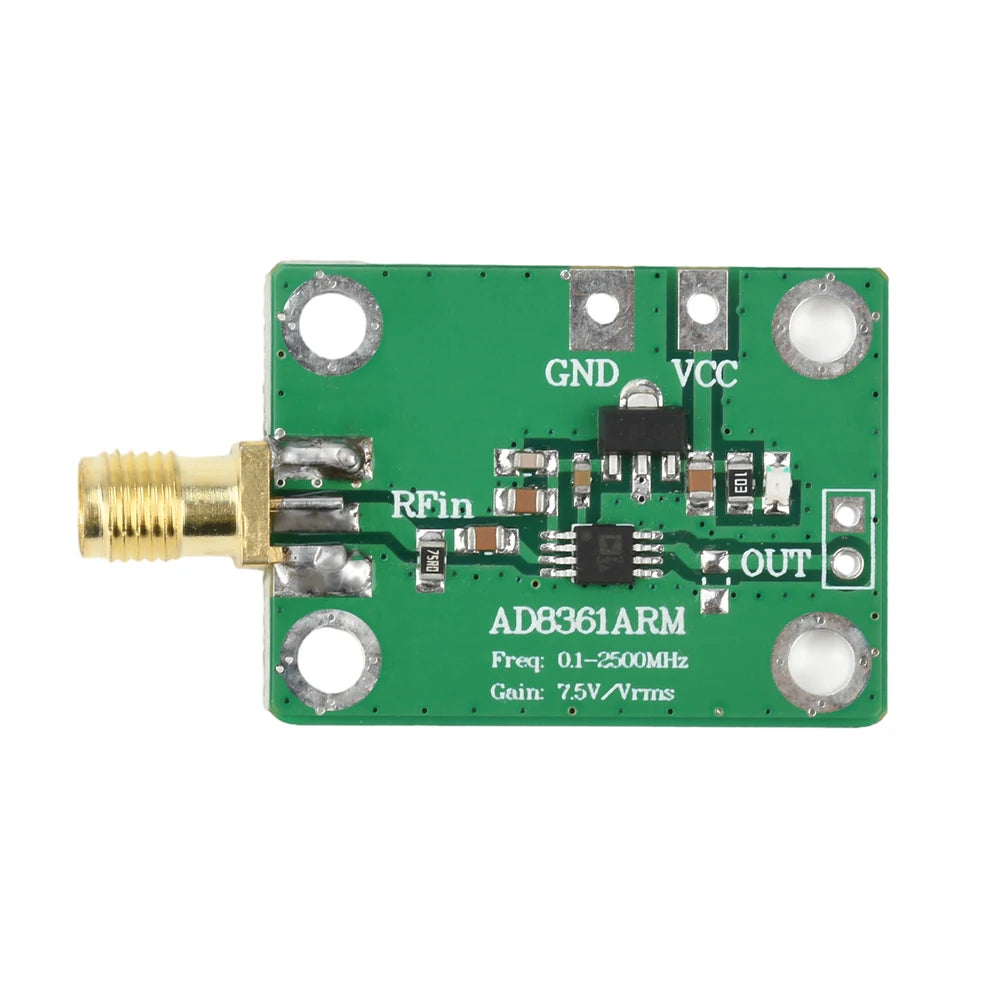 AD8361 RF Power Meter Module 0.1–2.5GHz AM Amplitude Detector