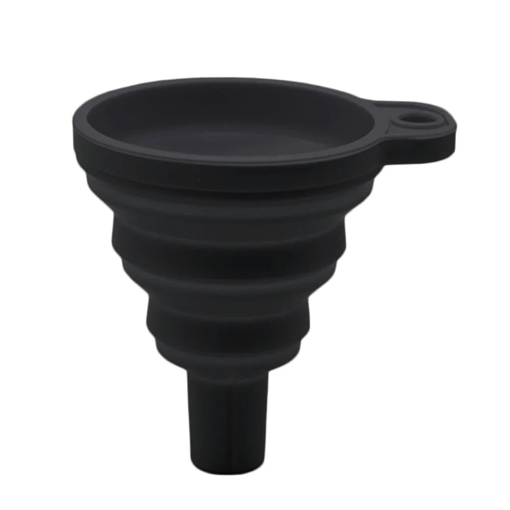 Foldable Silicone Car Funnel – Universal Oil & Fluid Pouring Tool